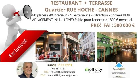 Commerces/Negoce 300000 06400 Cannes