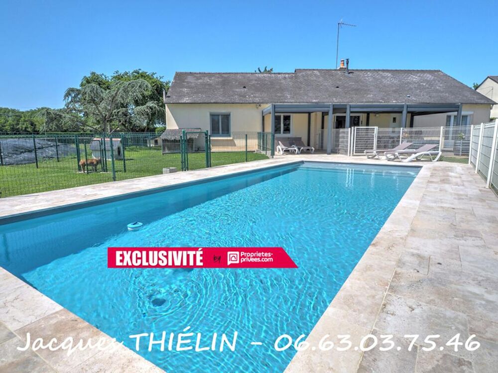 Spacieuse maison familiale de 180 m² avec 7 chambres et piscine chauffée