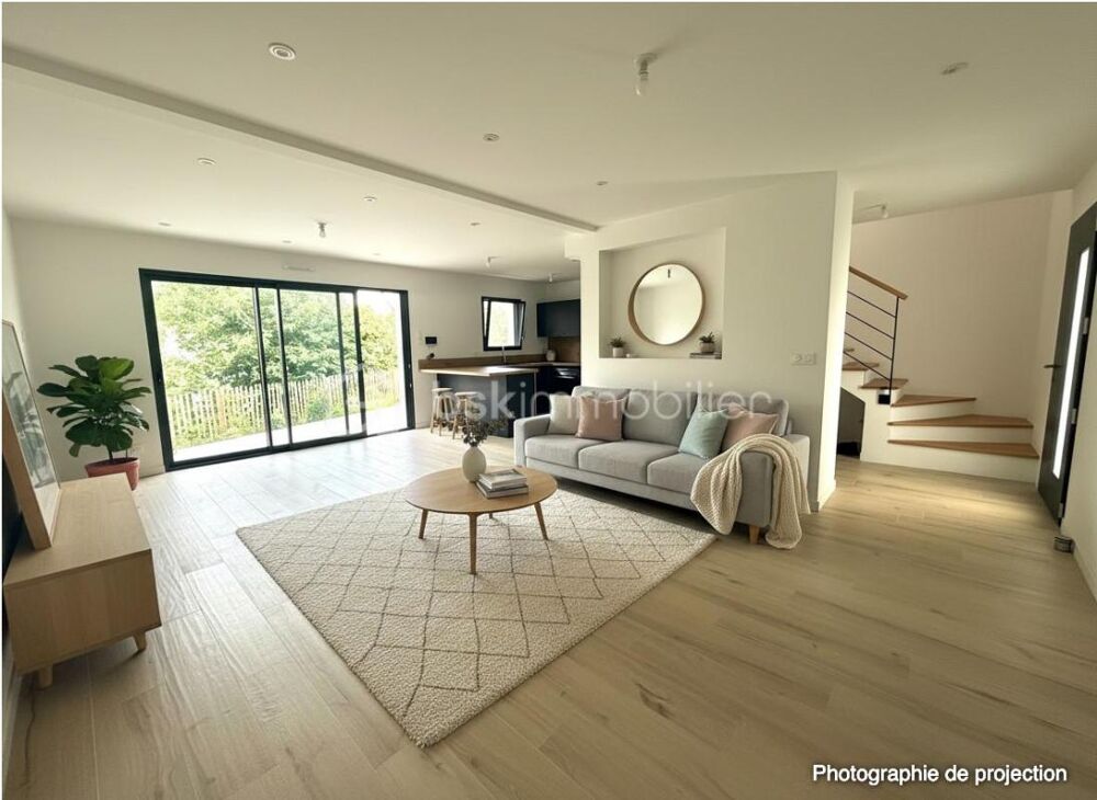 MAISON NEUVE CONTEMPORAINE  105 m²  4 chambres  À 5 min à pied du centre de Thorigné-Fouillard - Garage