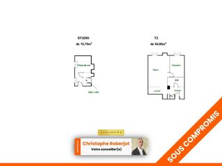  Appartement à vendre 1 pièce 16 m²
