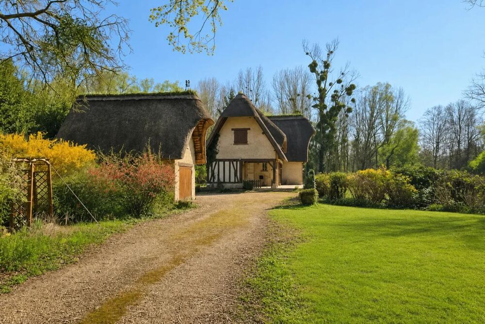 Vente Maison Chaumière 3 chambres avec étang à Breuilpont Breuilpont