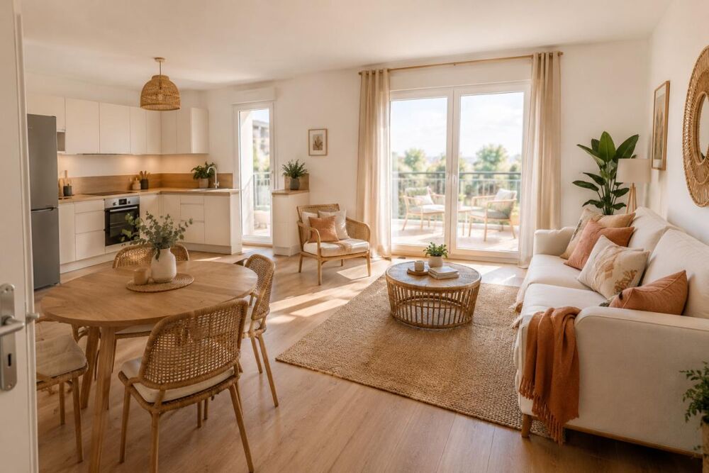 Vente Appartement TERRASSE 70 M² – PARKING /CAVE – PROCHE GENÈVE Ambilly