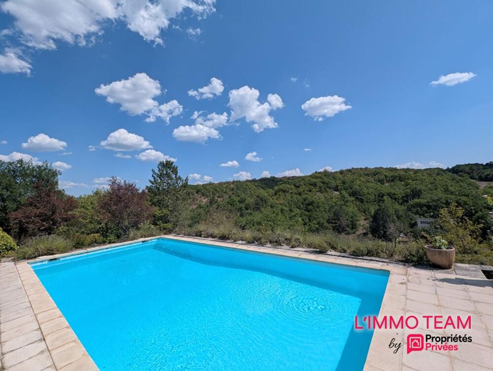 Maison 5 chambres, avec garages et piscine, sur 1.7Ha - vue imprenable