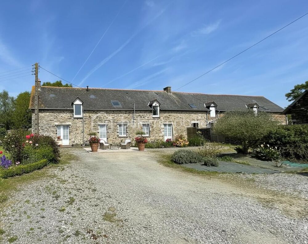 Vente Maison ? LONGÈRE DE CARACTÈRE EN IMPASSE – CAMPAGNE DE DOMAGNÉ ?Charme de l'ancien & rénovation contemporaine - Parc arboré de 1 880 m² Domagne