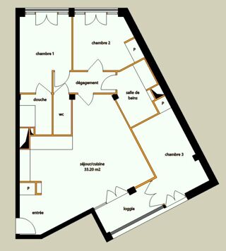  Appartement à vendre 4 pièces 87 m²