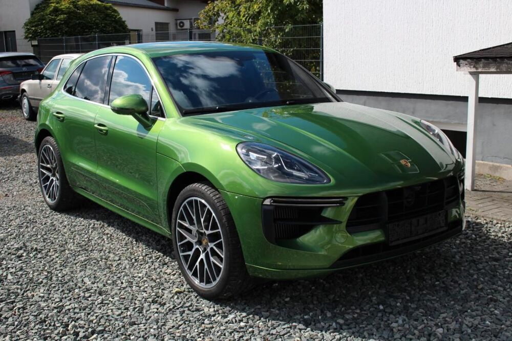 Macan Turbo – LED Jantes 21 Mamba Green Metallic 2e Main 2019 occasion 33000 Bordeaux