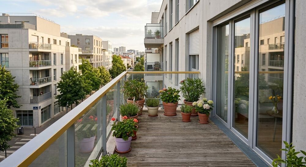 Vente Appartement - T3 orienté OUEST avec, TERRASSES et PARKING  - Aubervilliers