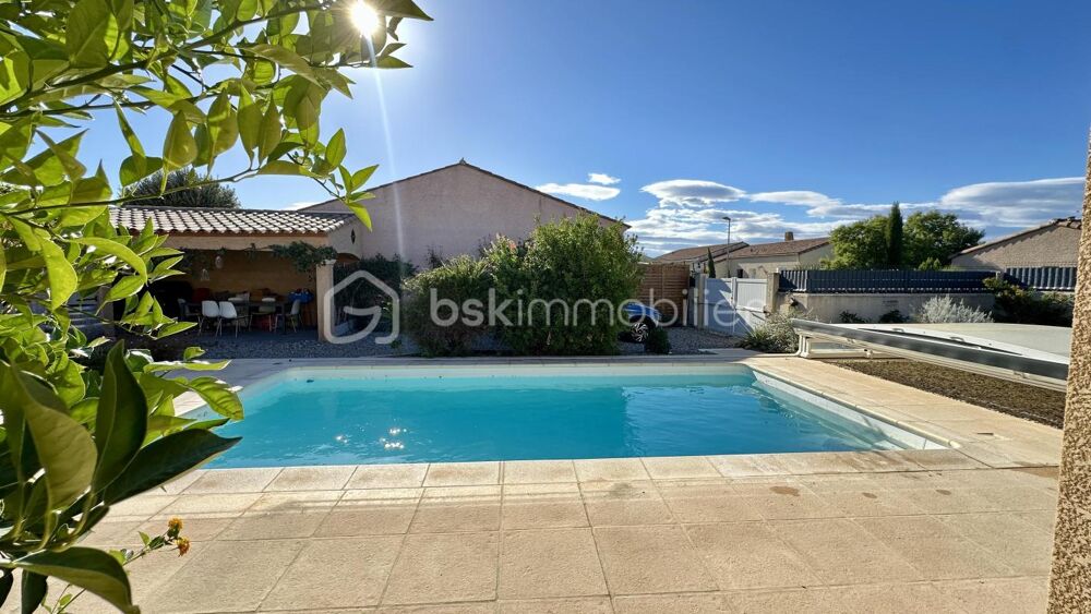 Vente Maison À VENDRE – MAISON DE PLAIN-PIED AVEC PISCINE À SAINT-ANDRÉ-DE-ROQUELONGUE Saint andre de roquelongue