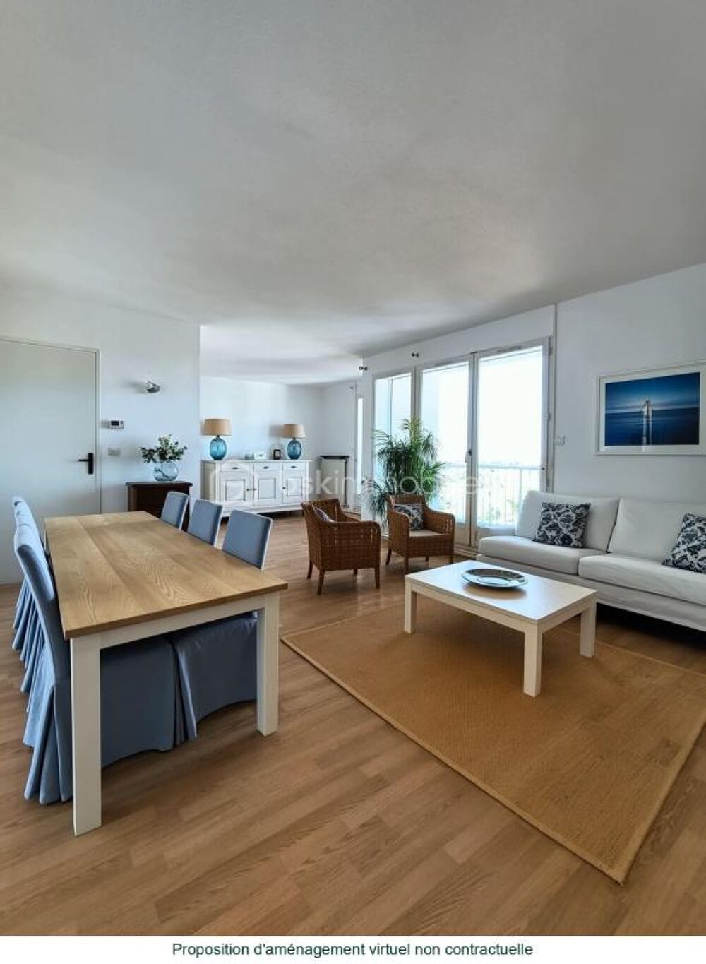 ROYAN - Grand et lumineux 2 pièces avec vue sur locéan