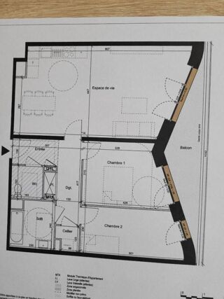  Appartement à vendre 3 pièces 75 m²