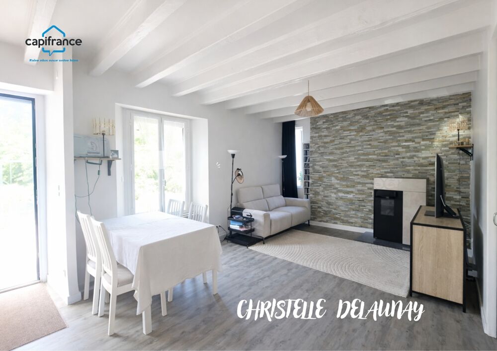 Maison de charme en pierre et bois à Saint Ouen Des Toits