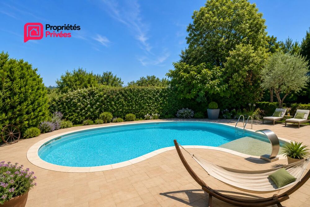 Vente Villa Villa Uzès . À seulement 10 minutes d'Uzès, à Foissac  7 pièce(s) 133 m2, 4 chambres avec piscine et dépendance de 40m2 type P2 Foissac