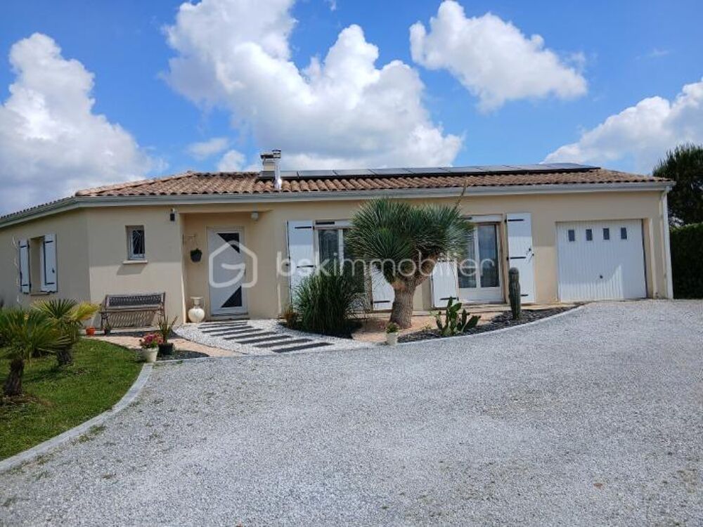 ? Maison contemporaine de 124 m² / 4 CHAMBRES avec PISCINE  Terrain 1 800 m²