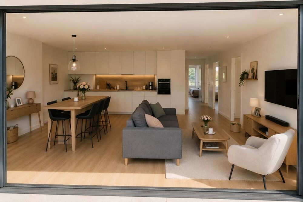Vente Appartement **T3 en RDC avec terrasse et parking aux CHARTRONS Bordeaux