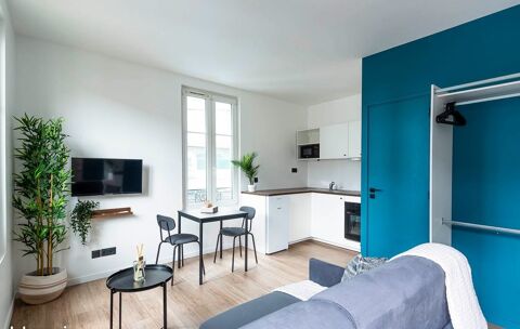   Studio meubl� r�nov� avec terrasse Bail mobilit� Appartement - 1 pi�ce(s) - 20 m�