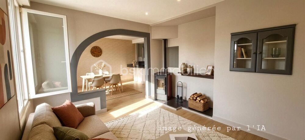 Maison de 79m² avec parcelle constructible
