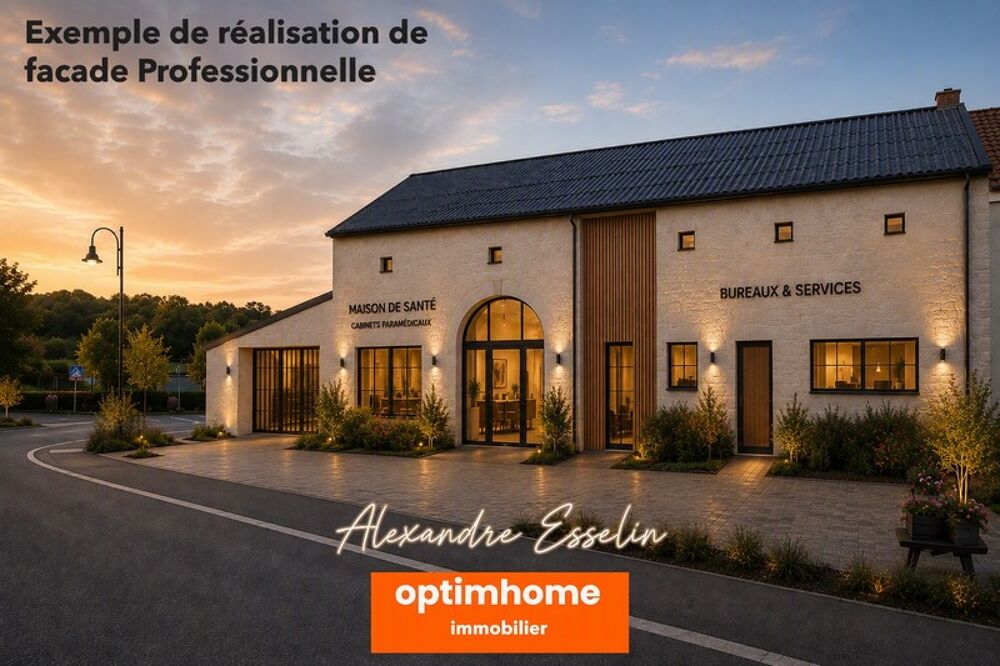 INVESTISSEURS commerces ou Immeuble 7 appartements possibles constitué de 3 granges à BEYREN LES SIERCK (57)