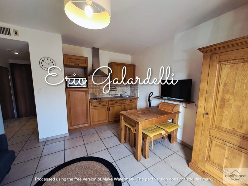 À vendre  T1 meublé 24 m² Propriano (20) centre-ville, à deux pas du port et des plages