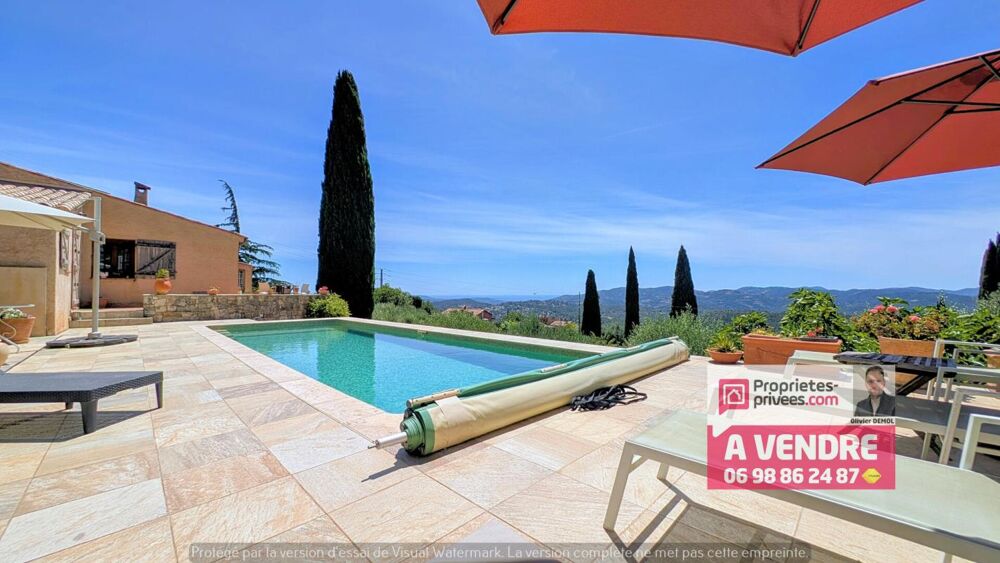 Vente Maison PROPRIETE PROVENCALE VUE MER Peymeinade