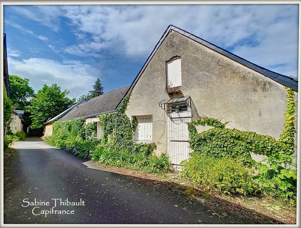 Vente Maison Dpt Indre et Loire (37), à vendre MARCILLY-SUR-MAULNE, maison 7 pièces 173 m2 - Terrain clos Marcilly sur maulne