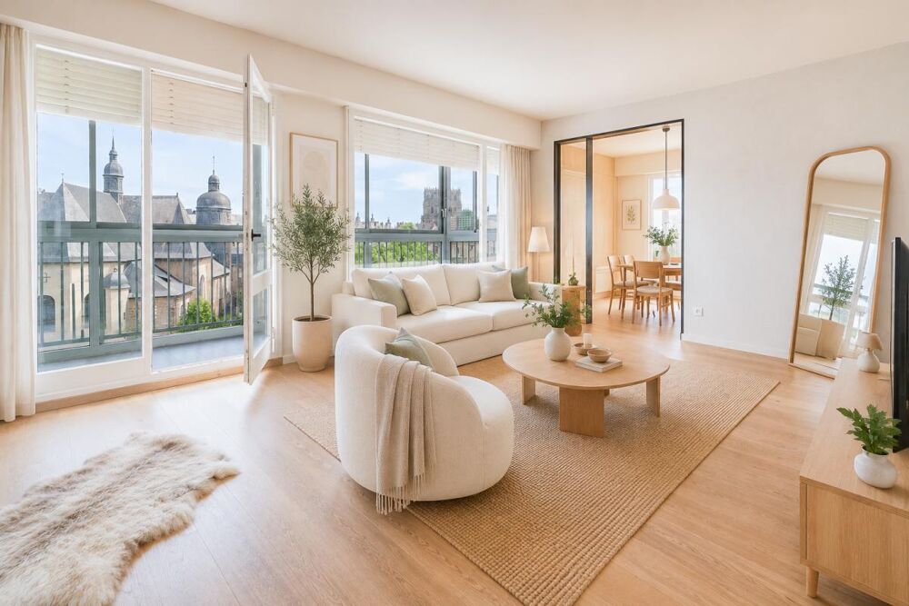 Appartement d'exception  Centre Rennes  Vue sur le Canal d'Ille-et-Rance