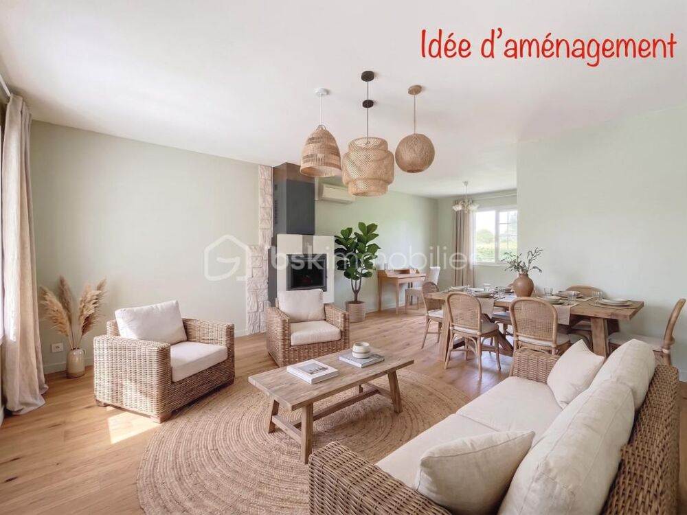Vente Maison Charmante maison 3 chambres, de plain-pied au calme absolu à La Romieu (32) La romieu