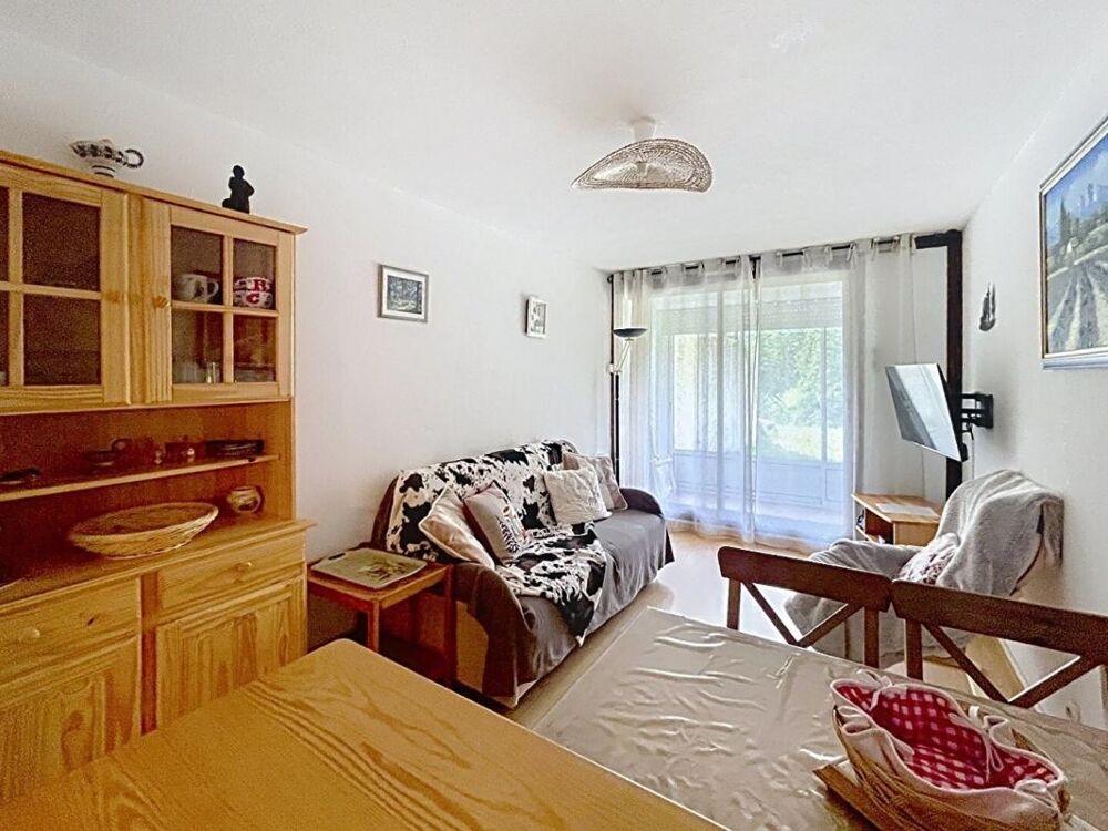 Studio 25 m² avec loggia fermée et extérieur ? La Foux d'Allos