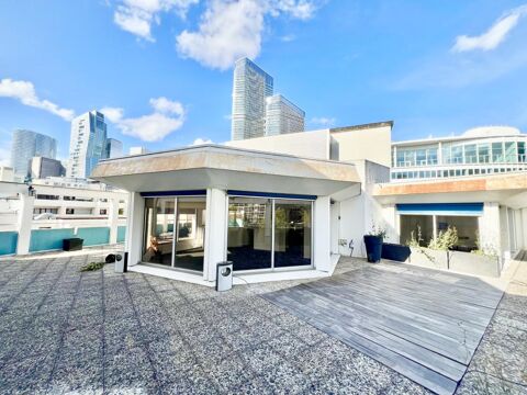 Beau bureaux lumineux, terrasse privative, parking 3025 92800 Puteaux