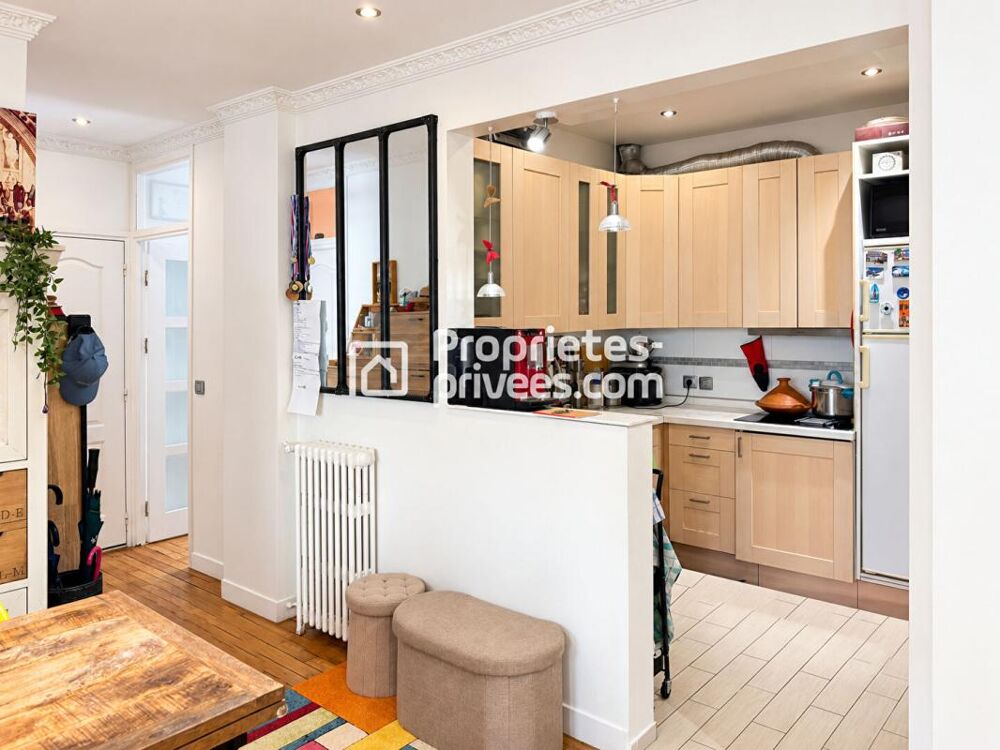 Vente Appartement 75015 PARIS BIR HAKEIM  - Appartement T3 - 2 chambres - 61.7 m2 - Proximité Tour Eiffel Paris 15