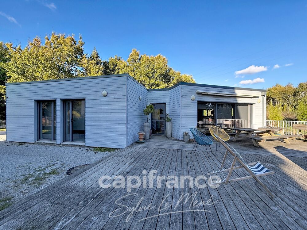 Vente Maison PONTIVY (56300) – MAISON CONTEMPORAINE EN OSSATURE BOIS – 5 CHAMBRES – TERRAIN DE 1 530 m² Pontivy
