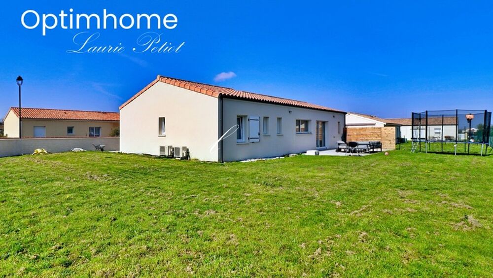 Maison contemporaine 4 pièces 103 m2 Terrain 540m2 à Bougneau (Proximité de Pons)
