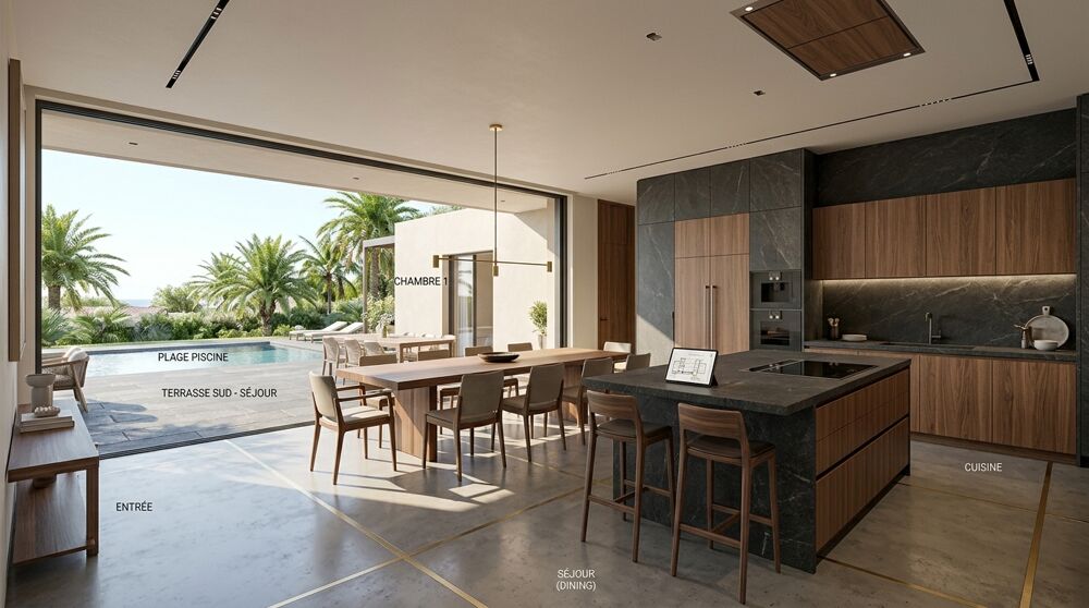 Vente Appartement MAGNIFIQUE APPARTEMENT 5 PIECES AVEC PISCINE ET GRAND TERRAIN PROCHE PLACE DES LICES Saint tropez