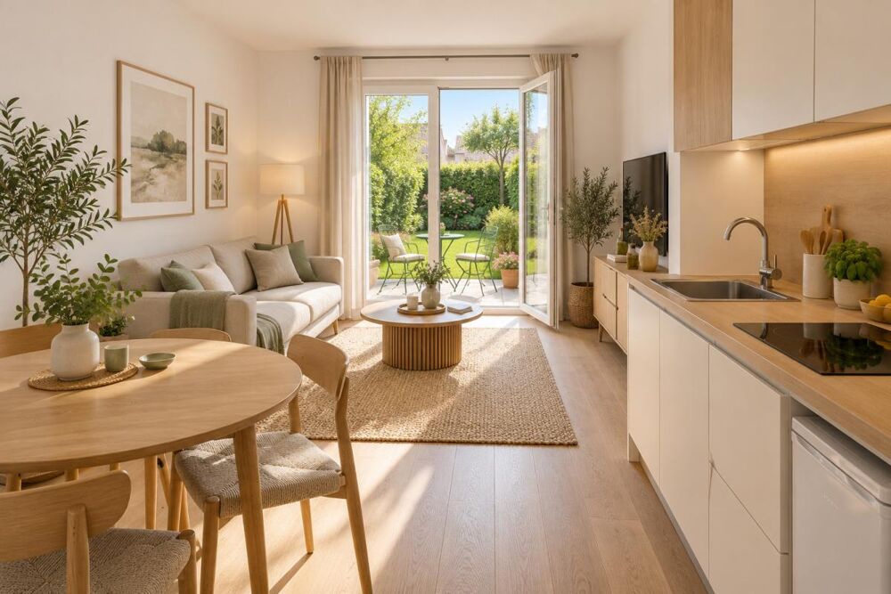 Vente Appartement Un 2 pièces avec jardin, à quelques pas du cœur de Montussan Montussan