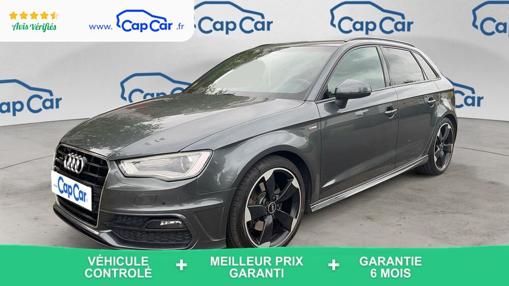 A3 III 2.0 TDI 184 S-Tronic7 S line - Automatique 2013 occasion 59200 Tourcoing