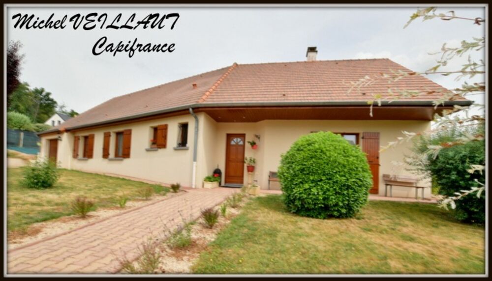 Vente Maison Maison à vendre plain-pied 5 pièces TOULON SUR ALLIER (03), 4 chambres, garage, terrain 1315 m² arboré Toulon sur allier