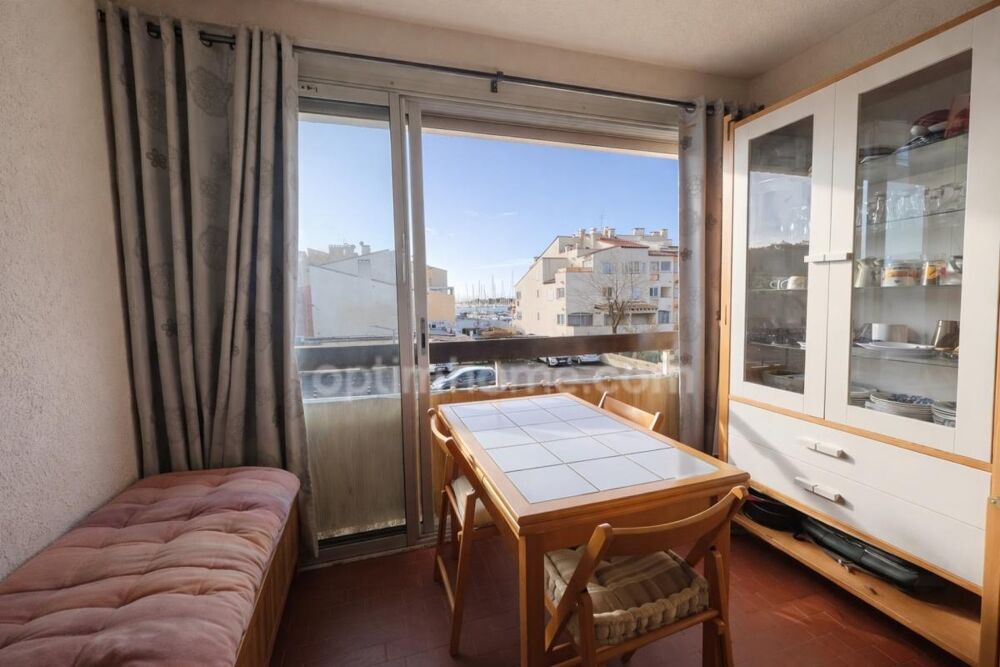 Appartement 25m2 avec vue Port CAP DAGDE (34)