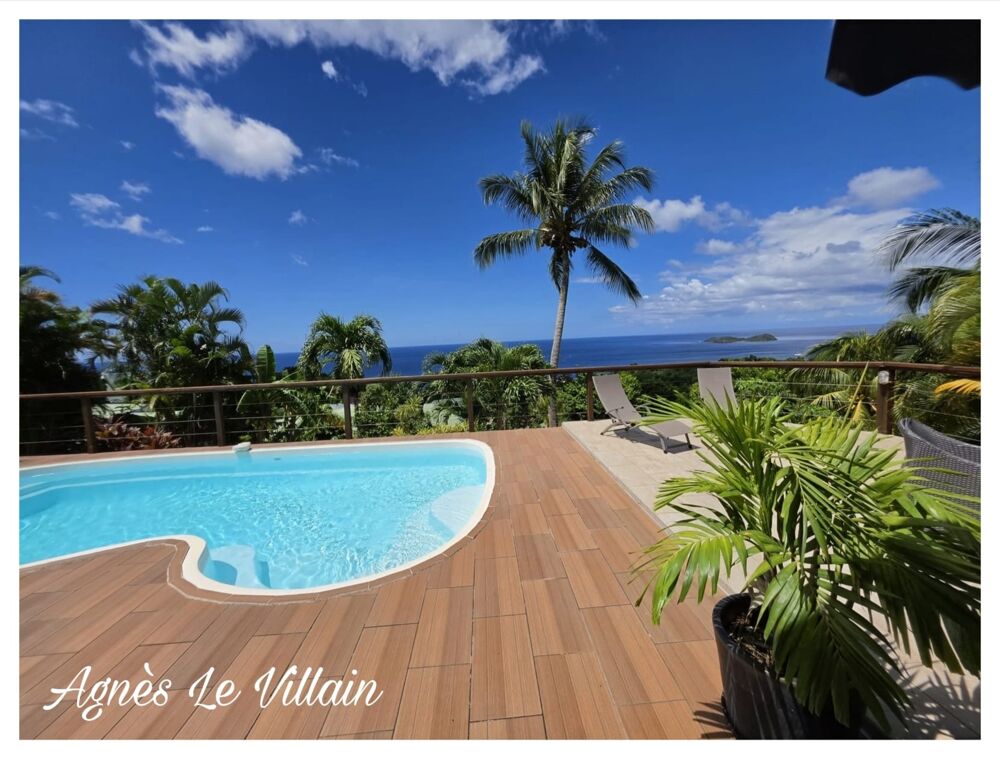 Vente Villa Villa Vue Mer avec Piscine + Appartement T3 Bouillante