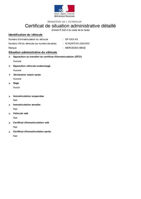 Classe B 1&deg; Main / 2L Diesel Carnet Mercedes Bo&icirc;te auto 180 Style Lin 2022 occasion 60430 Abbecourt