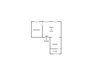  Appartement à vendre 2 pièces 45 m²