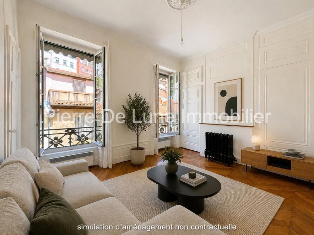 Vente Appartement Lyon 1er – Appartement de caractère à réinventer Lyon 1