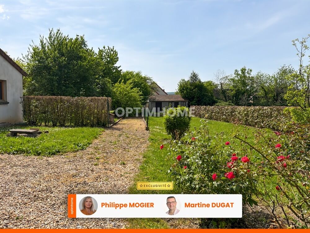 Vente Maison Maison de charme 93 m2, 4 pièces, 3 chambres, garages, terrain clos Saint germain des fosses