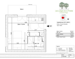  Appartement à vendre 1 pièce 31 m²