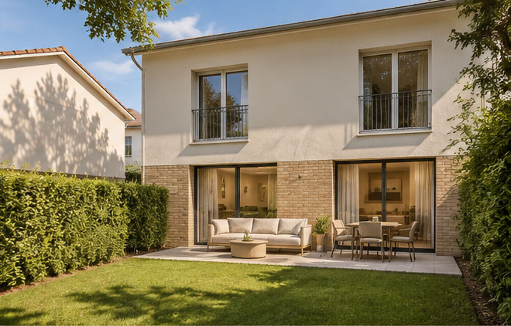 Vente Appartement SUPERBE MAISON EN REZ DE JARDIN 4 PIECES EXPOSEE PLEIN SUD GARAGE + PARKING Rosny sous bois