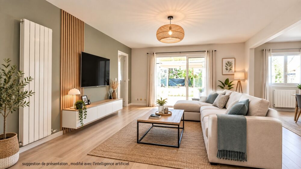 Maison 77 m² + garage et grand abri de jardin sur parcelle arborée de 782 m²  Secteur Chante Cigale