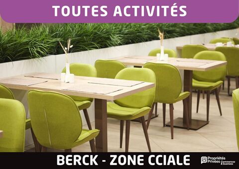   A louer - Local commercial 130 m2 - Restauration ou autre activité - Berck Zone commerciale 