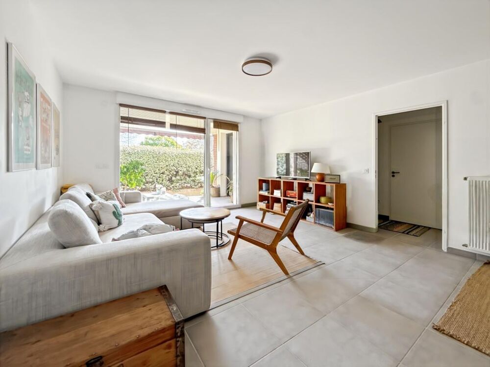 Vente Appartement Toulouse La Ramée – T3 récent d'exception avec double terrasse, jardin sans vis-à-vis et calme absolu Toulouse