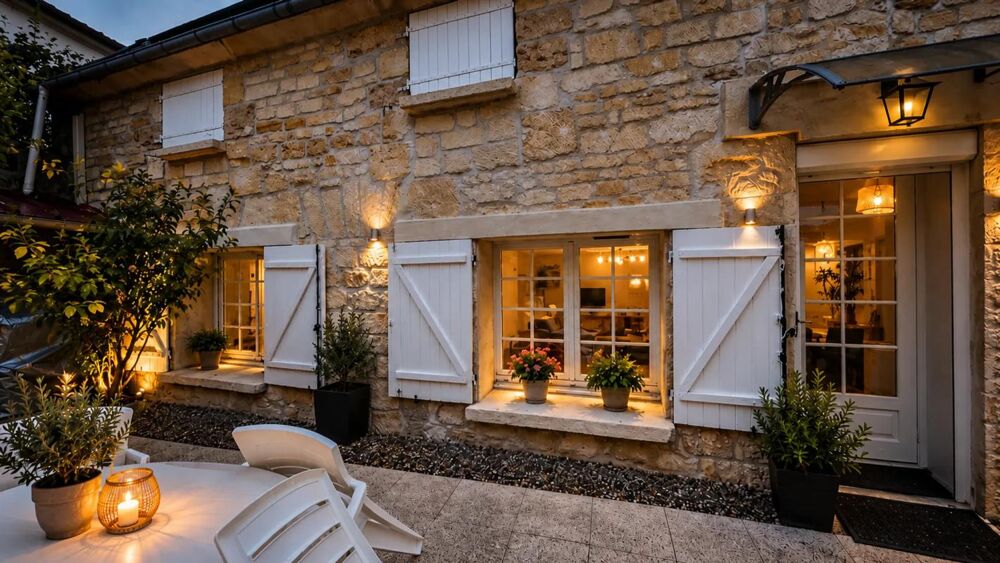 Vente Maison MONTATAIRE (60) – MAISON 3-4 PIECES EN PIERRE AVEC GRANDE COUR PRIVATIVE : LE CALME EN PLEIN CENTRE-VILLE ! Montataire