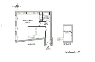  Appartement � vendre 2 pi�ces 37 m�