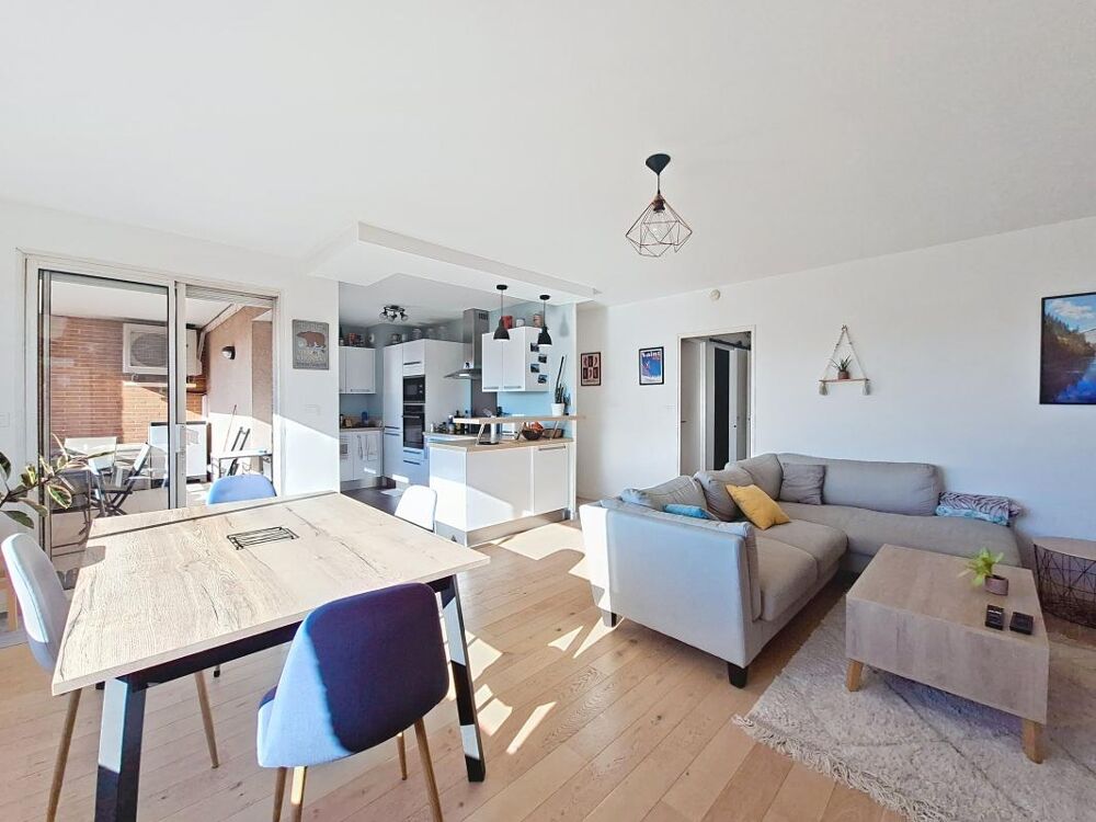 Vente Appartement Toulouse Jean-Jaurès - Bel appartement T3 lumineux avec terrasse & parking Toulouse