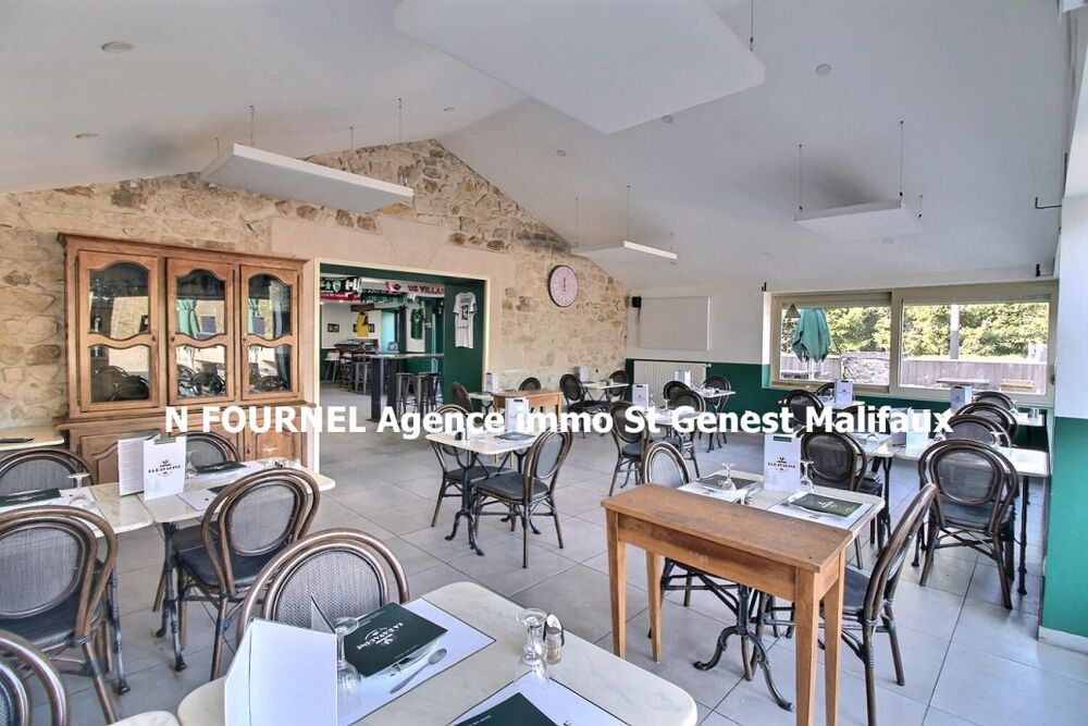 Vente Immeuble EN EXCLUSIVITE SAINT GENEST MALIFAUX À VENDRE : MURS ET FONDS DE COMMERCE RESTAURANT ? AVEC APPARTEMENT PRIVATIF AU DESSUS Saint genest malifaux